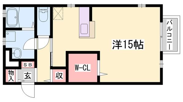 東加古川駅 徒歩45分 2階の物件間取画像